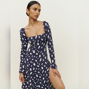 Reformation Sigmund Dress in Splatter
